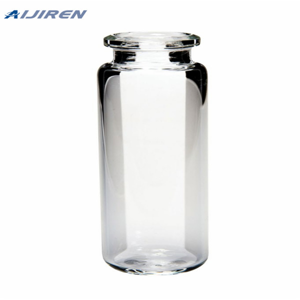 Aijiren 20ml crimp top headspace vials with beveled edge for lab test